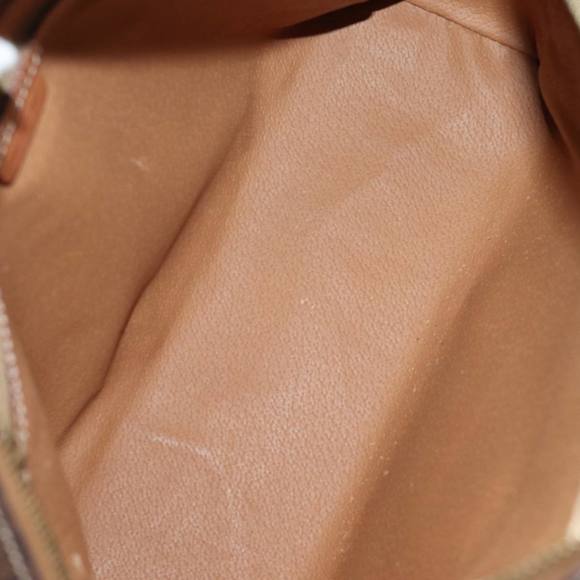 CELINE Macadam Canvas Hand Bag PVC Brown Auth 75226 - Picture 10 of 16